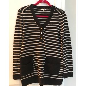 Tory Burch brown knit sweater